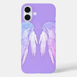 エンジェルウィングスフェアリーパープルモノグラム iPhone 16 PLUSケース