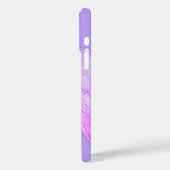 エンジェルウィングスフェアリーパープルモノグラム Case-Mate iPhoneケース (裏面 / 左)