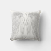 エンジェルウィングスホワイトカスタムモノグラム クッション (正面)