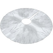 エンジェルウィングスホワイトカスタムモノグラム ブラッシュドポリエステルツリースカート (アングル)