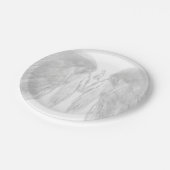 エンジェルウィングスホワイトヘブンリーモノグラム ペーパープレート (アングル)