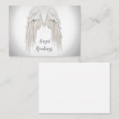 エンジェルウィングスライト、スピリチュアル、霊気、名刺 名刺 (正面/裏面)