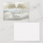 エンジェルウィングスライト、スピリチュアル、霊気、名刺 名刺 (正面/裏面)