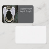 エンジェルウィングスライト、スピリチュアル、霊気、名刺 名刺 (正面/裏面)