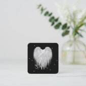 エンジェルウィングス信じ'ハートブラックスタリーナイト スクエア名刺 (スタンド正面)