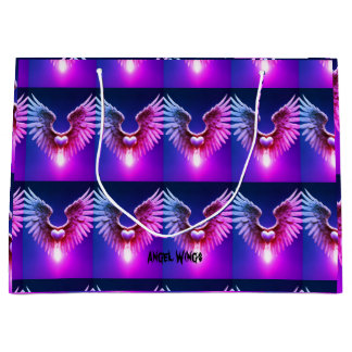 エンジェルウィングス抱き枕 ラージペーパーバッグ