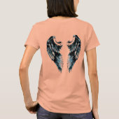 エンジェルウィングス・タトゥー Tシャツ (裏面)