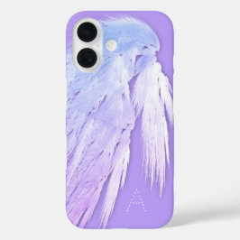 エンジェルウィングス フェアリー パープル モノグラム iPhone 16ケース