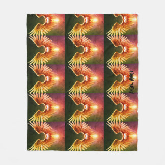 エンジェルウィングス フリースブランケット