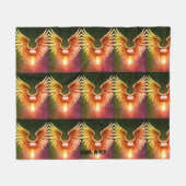 エンジェルウィングス フリースブランケット (正面(横))