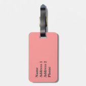 エンジェルウィングス ラゲッジタグ (裏面縦)