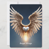 エンジェルウィングス 招待状 (裏面)