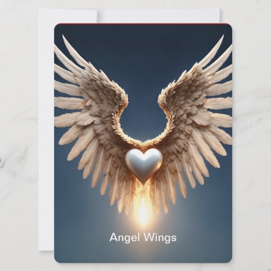 エンジェルウィングス 招待状 (正面)