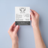 エンジェルウィングス、葬儀社、監督 チラシ (手)