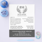 エンジェルウィングス、葬儀社、監督 チラシ (シングル)