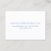 エンジェルウィングズドリーミー美しい 名刺 (裏面)