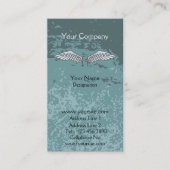 エンジェルウィングズドロッドブルー 名刺 (正面)