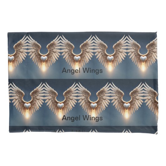 エンジェルウィングズピラローケース 枕カバー (正面)