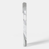 エンジェルウィングズモノグラムエレガントグレイ Case-Mate iPhoneケース (裏面 / 左)