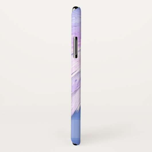 エンジェルウィングズモノグラムピンクドリーミーソフトブルー Case-Mate iPhoneケース (裏面/右)