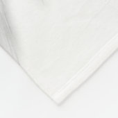 エンジェルウィングズモノグラムホワイト フリースブランケット (角)