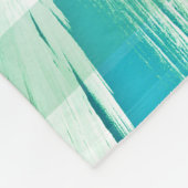 エンジェルウィングズモノグラム名フレッシュグラデーション フリースブランケット (角)