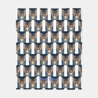 エンジェルウィングズラブリーティ フリースブランケット