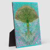 エンジェルウィングツリー フォトプラーク (側面)