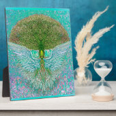 エンジェルウィングツリー フォトプラーク (側面)