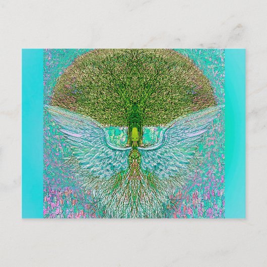 エンジェルウィングツリー ポストカード (正面)