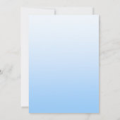 エンジェルウィング天国神の金ゴールド美しいフライ サンキューカード (裏面)