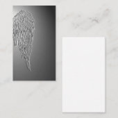 エンジェルウィング、ウィングススピリチュアルサイキックの名刺 名刺 (正面/裏面)