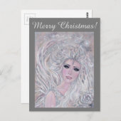 エンジェルウィンターバラバイルネラヴォワポストカード ポストカード (正面/裏面)