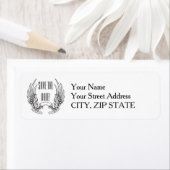 エンジェルウイング結婚ズ差出人住所ラベル ラベル (インサイチュ)