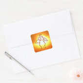 エンジェルウインナソーセージシール スクエアシール (封筒)