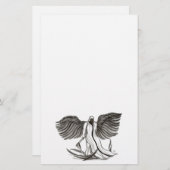 エンジェルウリエル 便箋 (正面/裏面)