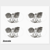 エンジェルウリエル 楕円形シール (シート)