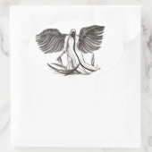 エンジェルウリエル 楕円形シール (バッグ)