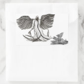 エンジェルウリエル 長方形シール (バッグ)