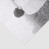 エンジェルエレガントブラック&ホワイトのフォトアート 薄葉紙 (詳細)