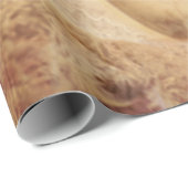 エンジェルエレガントブラ白熱［赤熱］光を放つウンセピアフローラアンティーク ラッピングペーパー (ロールコーナー)