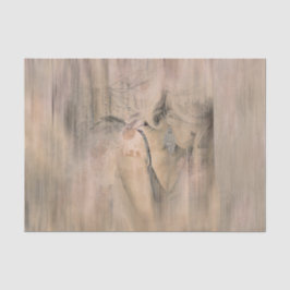 エンジェルエレガントボホフローラアンティークセピアエテリアル 薄葉紙