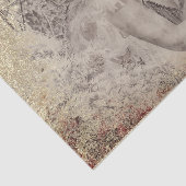 エンジェルエレガントボホフローラアンティークセピアテクスチャ 薄葉紙 (詳細)