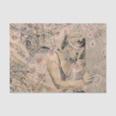 エンジェルエレガントボホフローラアンティークセピア 薄葉紙 (正面)