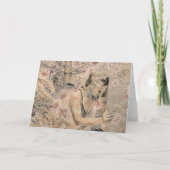 エンジェルエレガントボホフローラセピアアンティーク カード (正面)