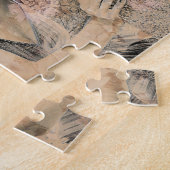 エンジェルエレガントボホフローラセピアアンティーク ジグソーパズル (側面)