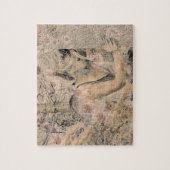 エンジェルエレガントボホフローラセピアアンティーク ジグソーパズル (縦)