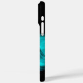 エンジェルエロスの愛の黒と緑のデザイン Case-Mate iPhoneケース (裏面 / 左)