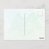 エンジェルエロス愛で、私はあなたを愛し、バレンタインデー ポストカード (裏面)