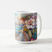 エンジェルオブエモーションターコイズマグ コーヒーマグカップ (正面右)